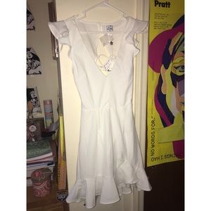 Hello Molly Take the Reigns Dress in White